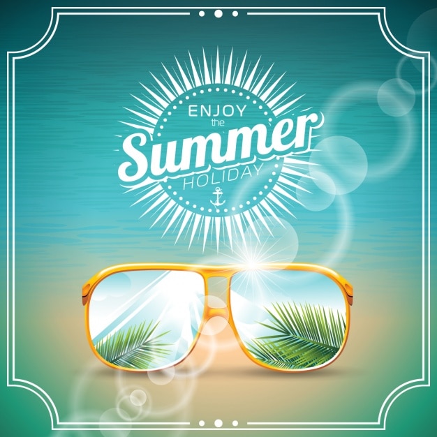 Summer background design