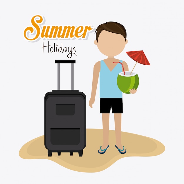 Free vector summer design