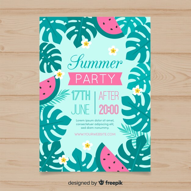 Summer flyer