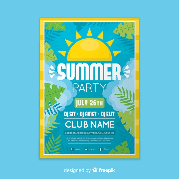 Summer flyer