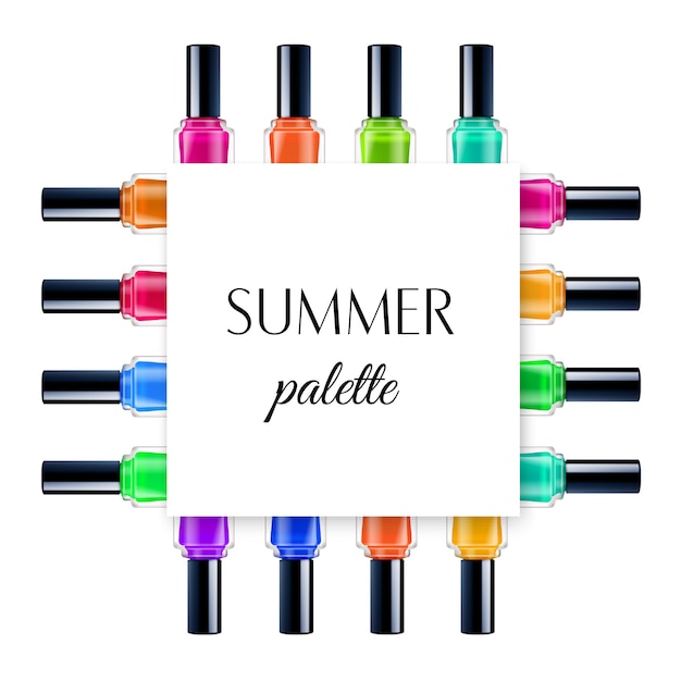 Summer Palette Frame