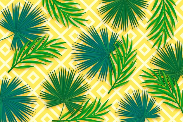 Summer pattern background for zoom