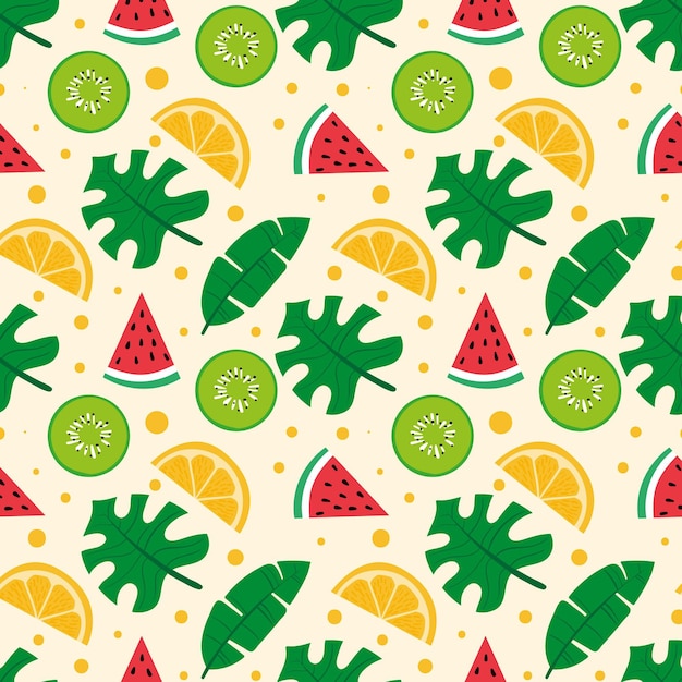 Summer pattern collection concept