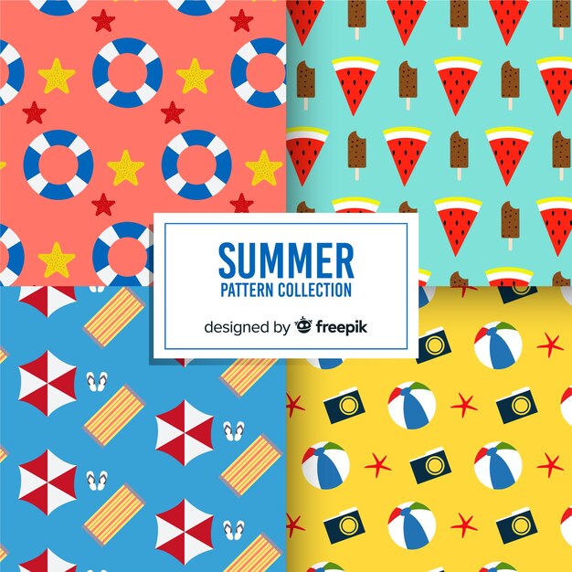 Summer pattern collection