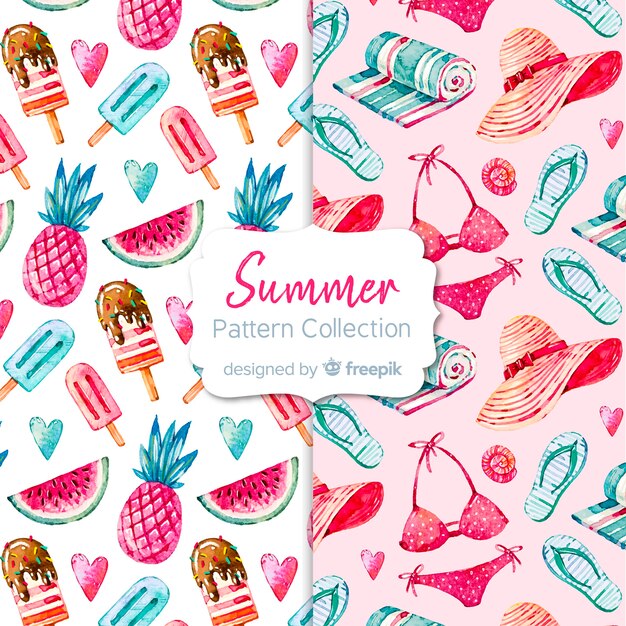 Summer pattern collection