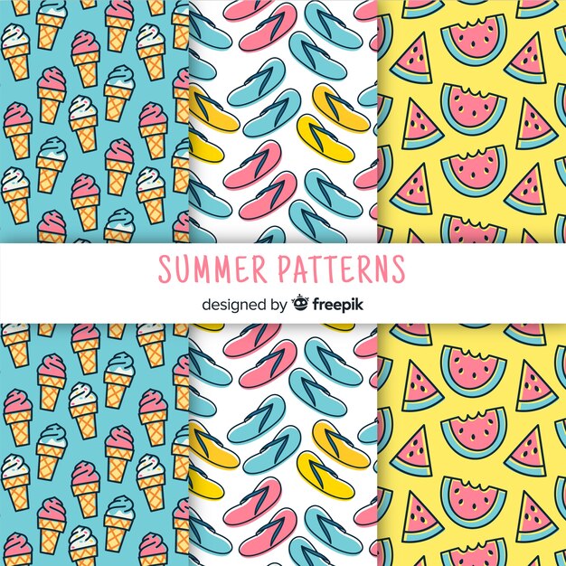 Summer pattern collection