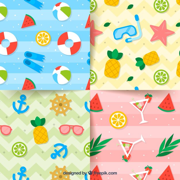 Summer patterns collection