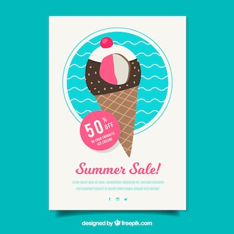 Summer sale flyer