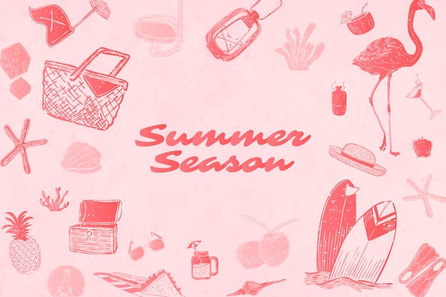 Summer season background