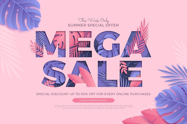 Offerta speciale estiva mega saldi