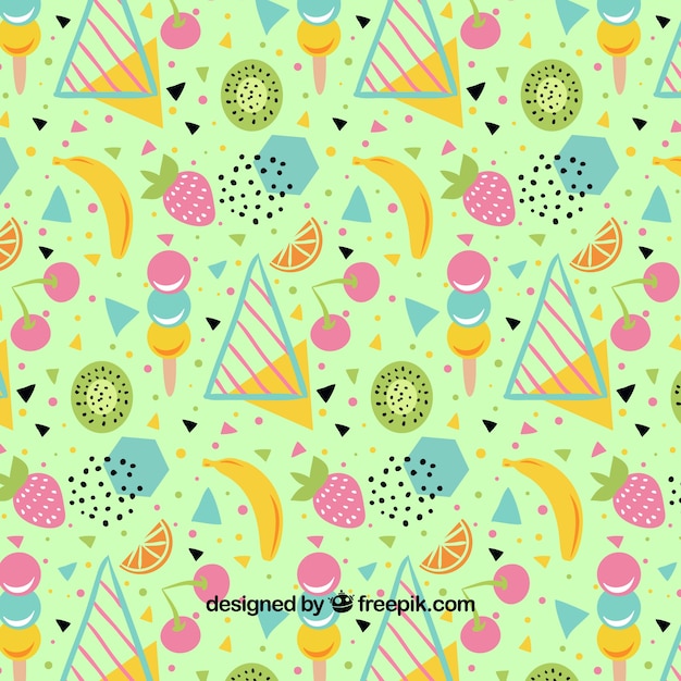 Summer time pattern background