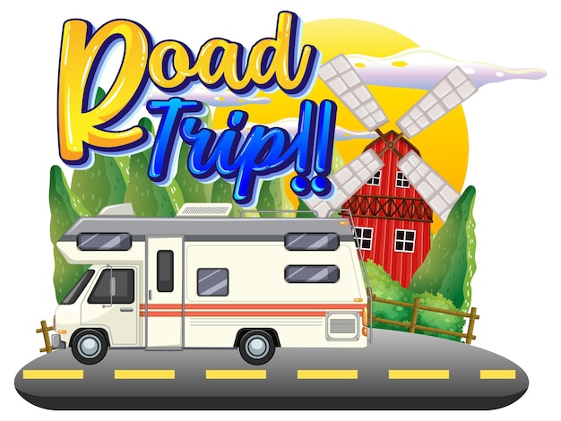 Summer travel vacation logo concept