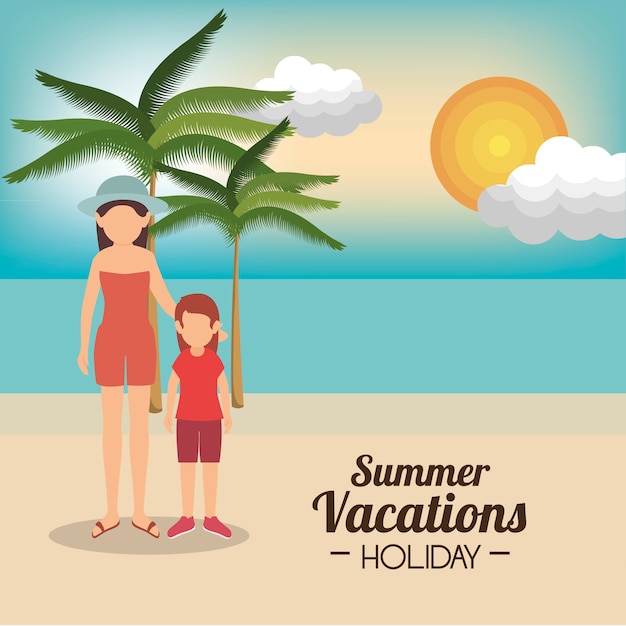 Summer vacation holiday