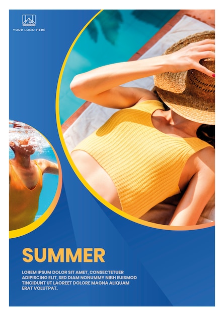 Summer vibe advertisement