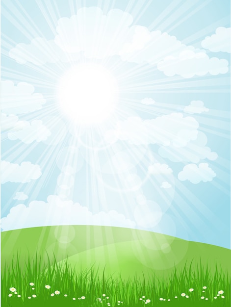 Free vector summers day