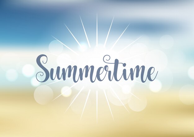 Summertime background