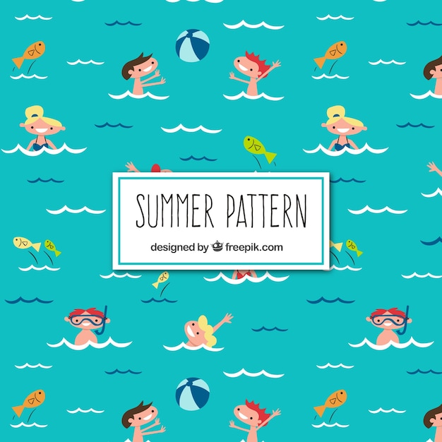 Summertime pattern