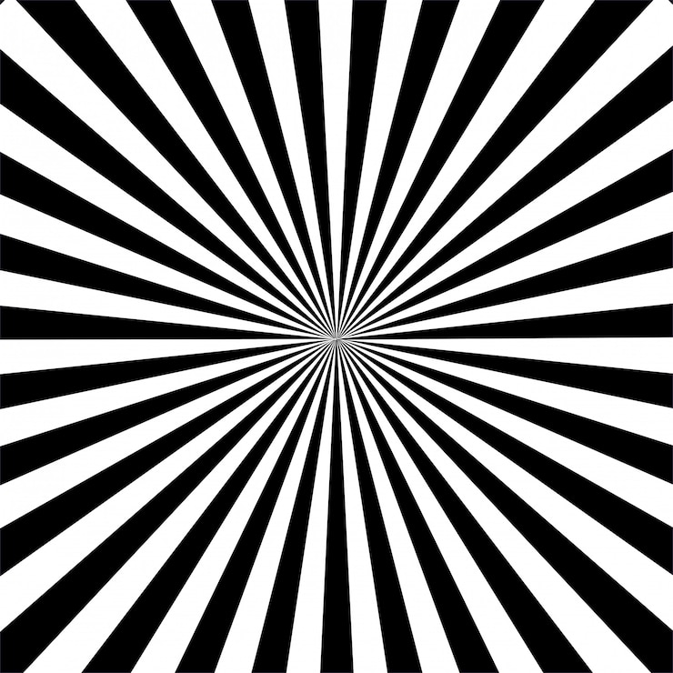 Free Vector sunburst pattern 