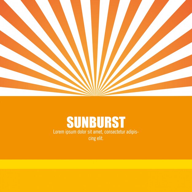 sunburst pattern 