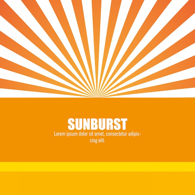 sunburst pattern 