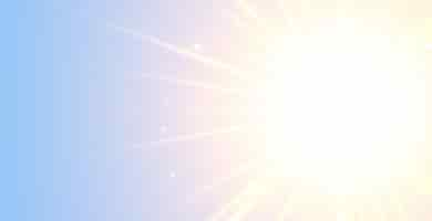 Free vector sunlight glowing light rays effect background