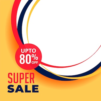 Super sale discount background design