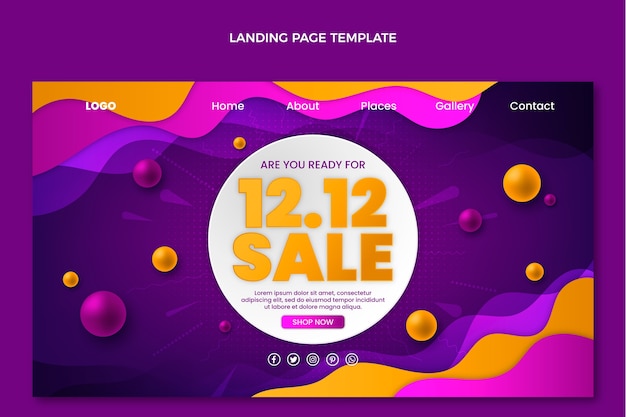 Super vendita con landing page scontata