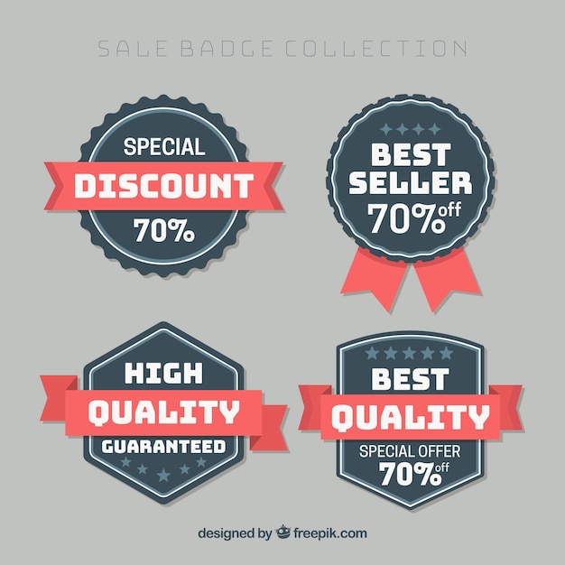 Supreme quality retro badge pack and discounts