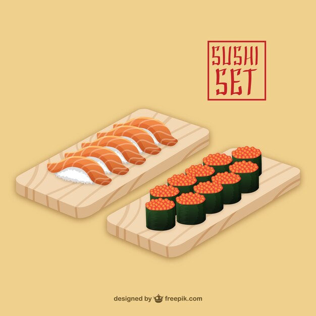 Sushi set