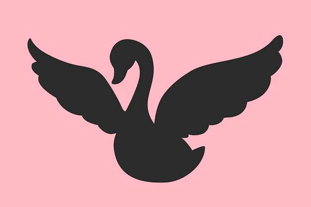 Swan silhouette concept