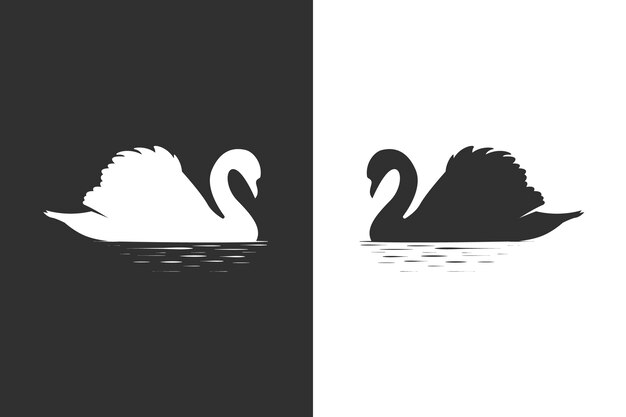 Swan silhouette concept