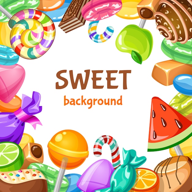 Sweet Candy Background