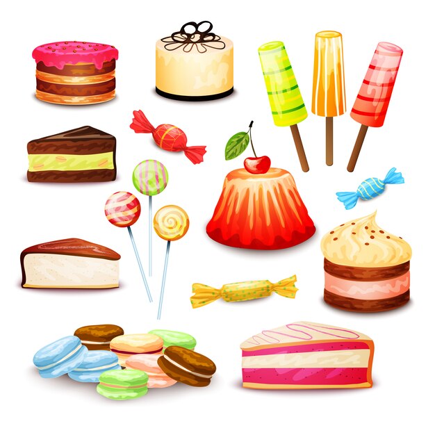 Sweet Food Set