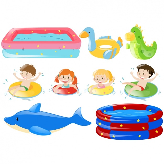 Free Swimming Pool Elements Collection Svg Dxf Eps Png Vector Svg File Free Download
