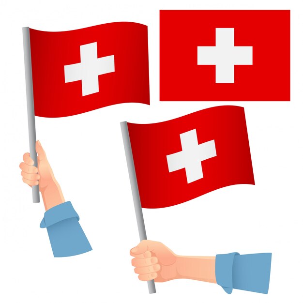 無料のベクター スイスの国旗のイラスト