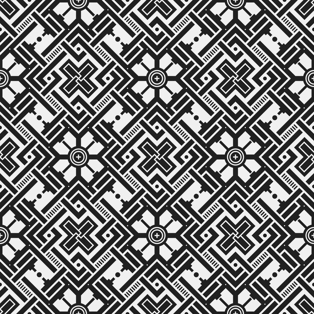 Symmetrical pattern background