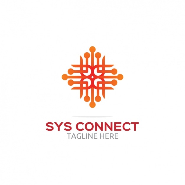 무료 벡터 sys connect 로고