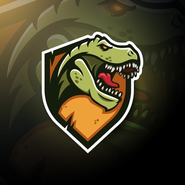 Download Free T Rex Head Gaming Logo Esport Premium Vector Use our free logo maker to create a logo and build your brand. Put your logo on business cards, promotional products, or your website for brand visibility.