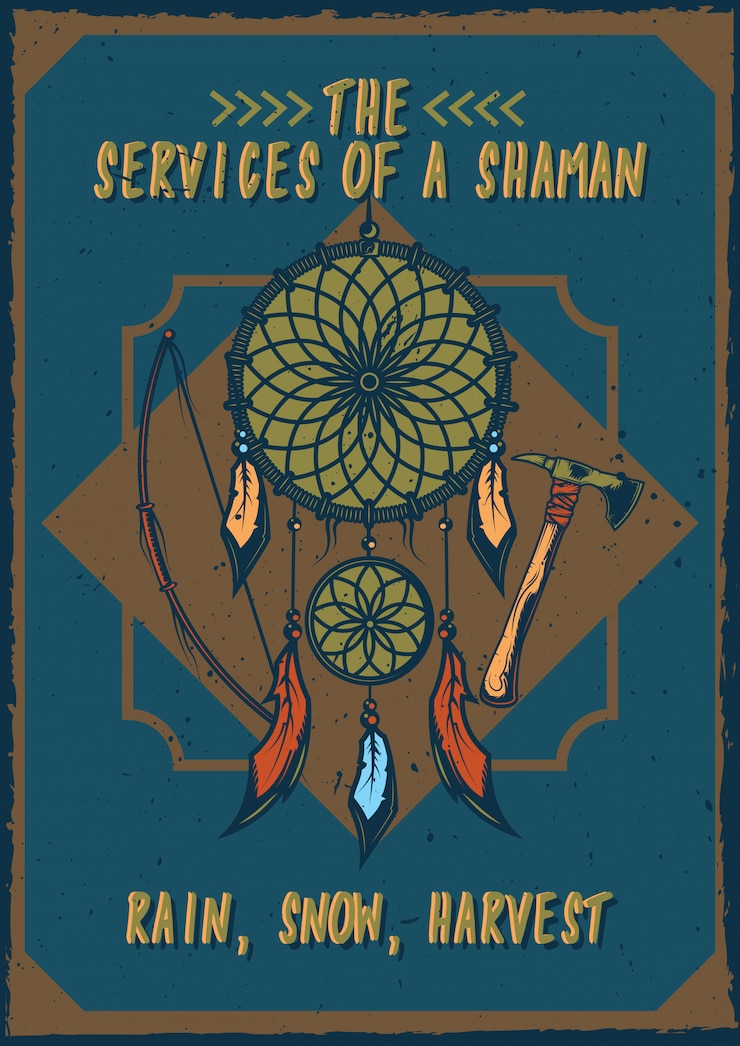 Free Vector t-shirt or poster design with illustraion of dreamcatcher with feathers on colorful.