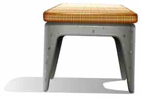 Free vector a table furniture