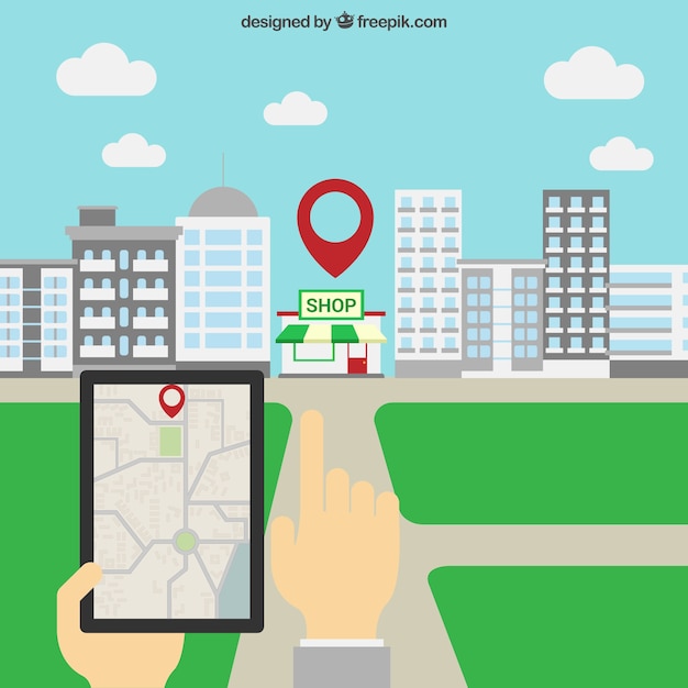 Tablet GPS навигации