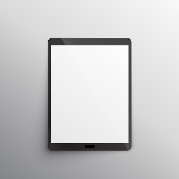 Tablet dispositivo mockup disegno vettoriale