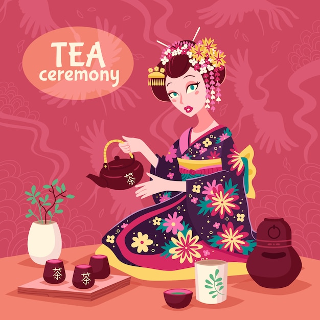 Tea ceremony poster