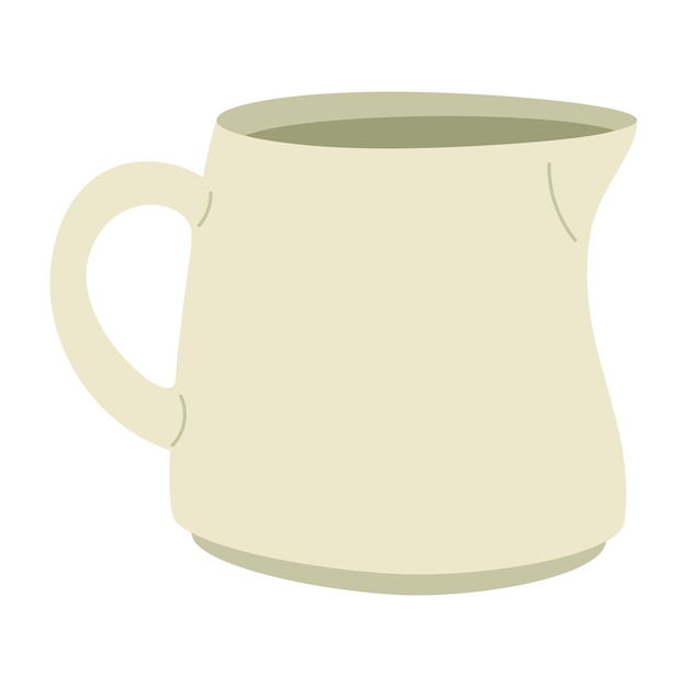 tea mug kitchenware icon isolated