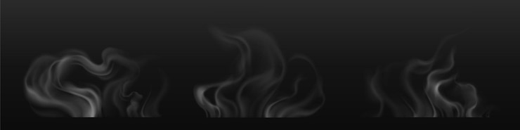 Free Vector tea smoke coffee cup food steam or vapor clouds