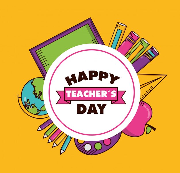 Teachers day card