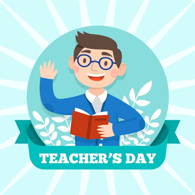 Teachers day concept