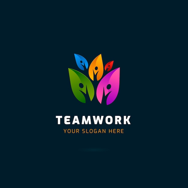 Teamwork business logo design