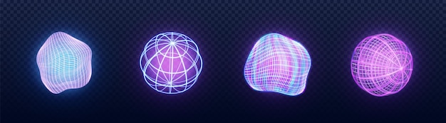 테크스피어 3D 와이어프레임 세트
