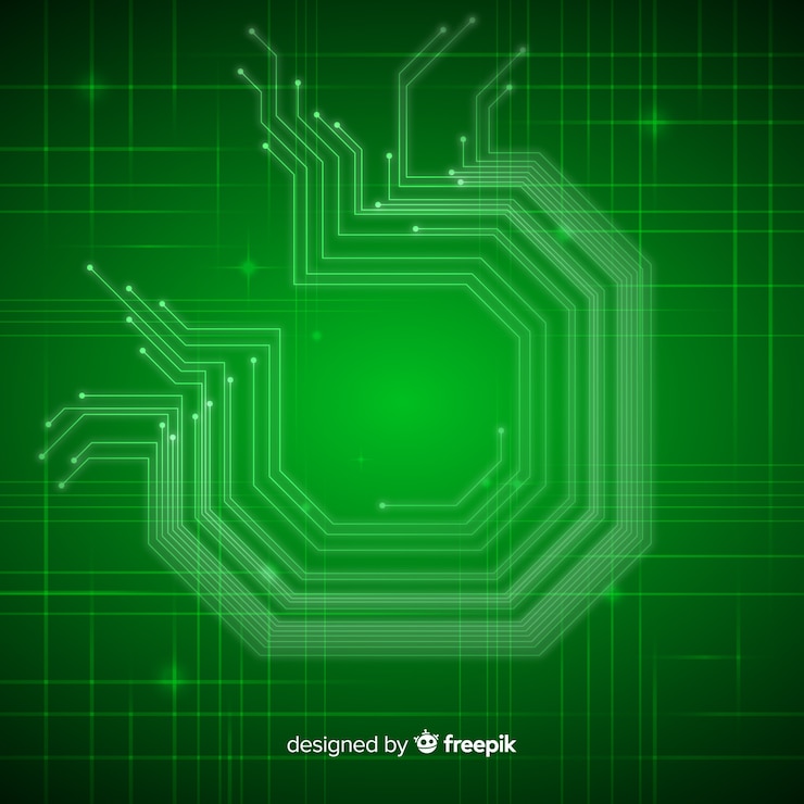 Free Vector technological background